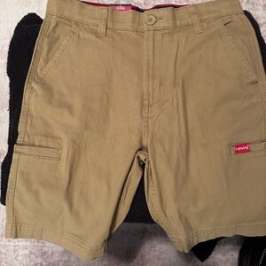Levi's Kids Tan Cargo Shorts